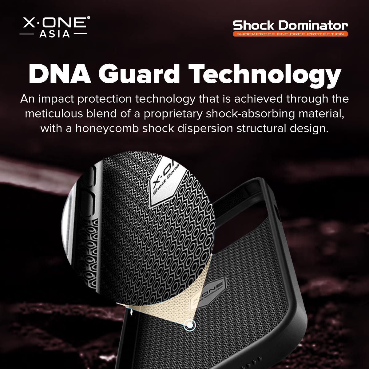 X.One® Shock Dominator Impact Protection Case for iPhone 14/13/12