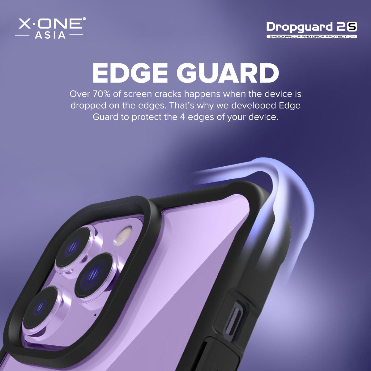 X.One® Dropguard 2.0 Impact Protection Case for iPhone 14/13/12