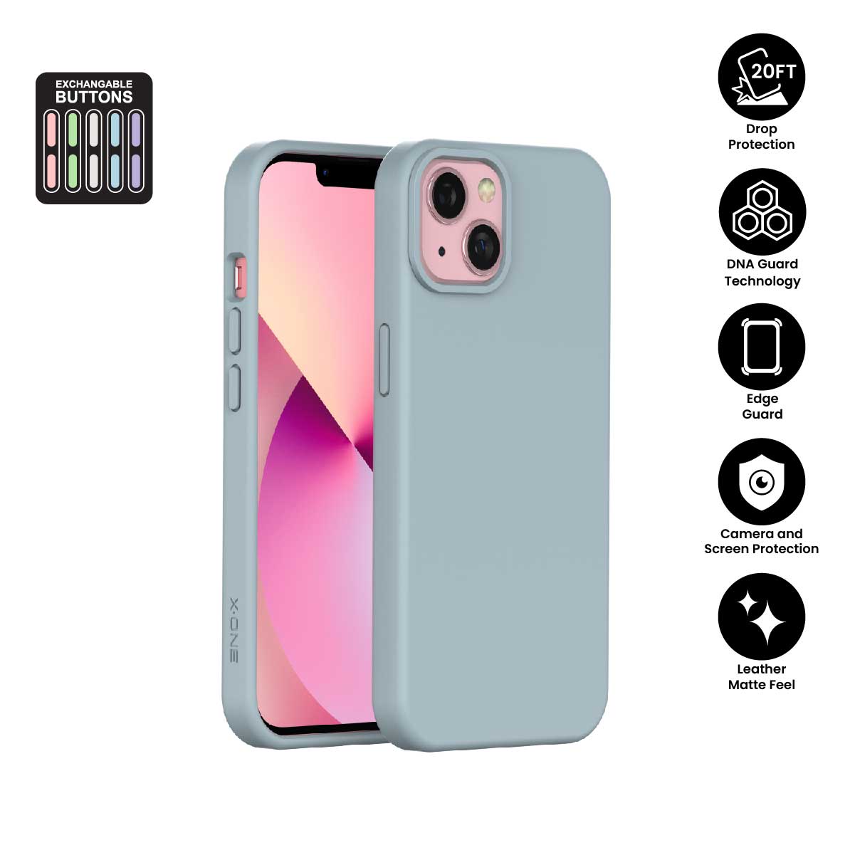 X.One® Shock Dominator (Pastel Series) Impact Protection Case for iPhone 14 Series