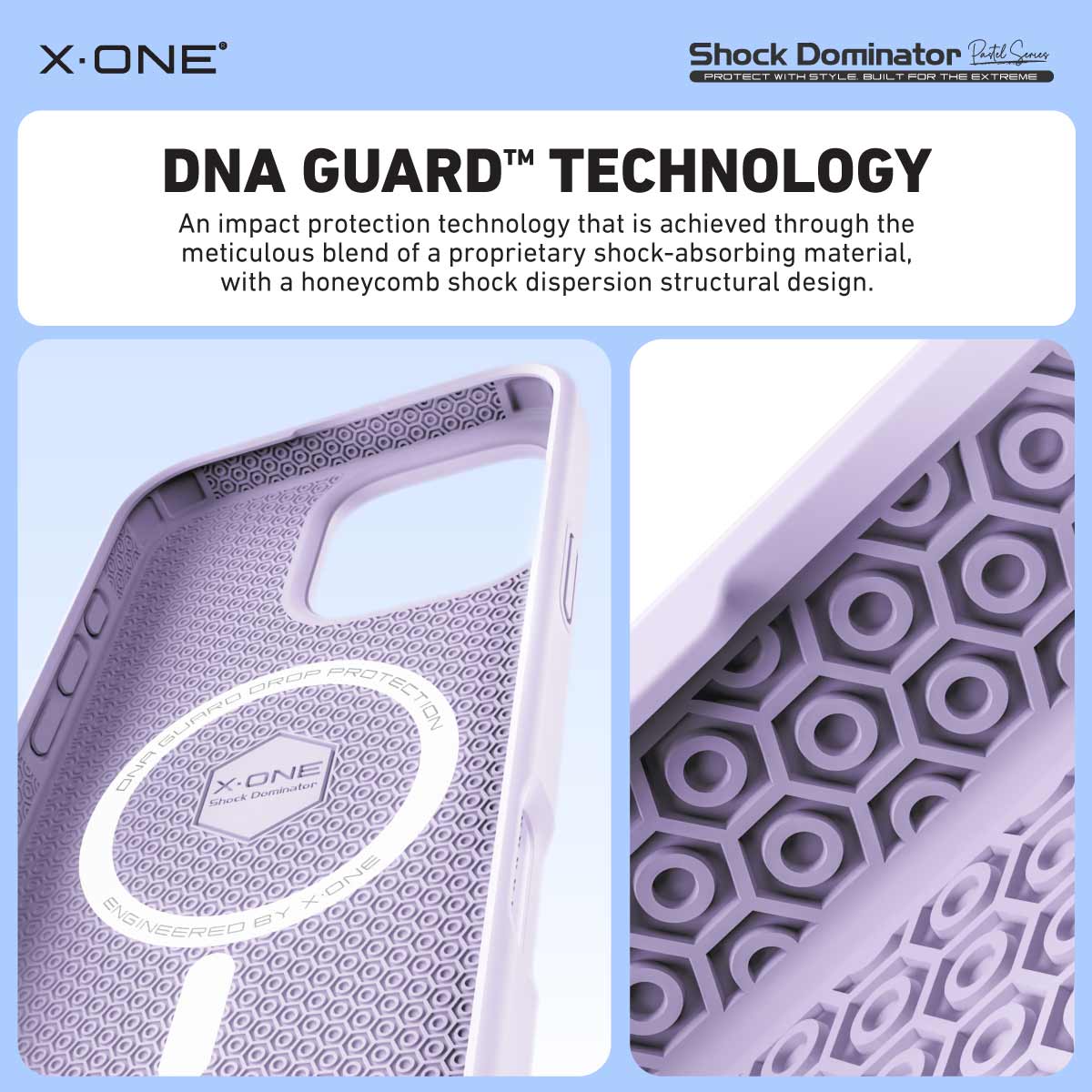 X.One Shock Dominator Impact Protection Case for iPhone 15/16 | Magsafe Compatible