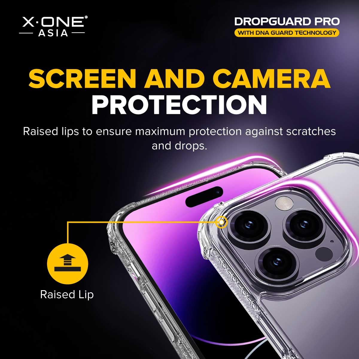 X.One® Dropguard Pro Impact Protection Case for iPhone 14/13/12