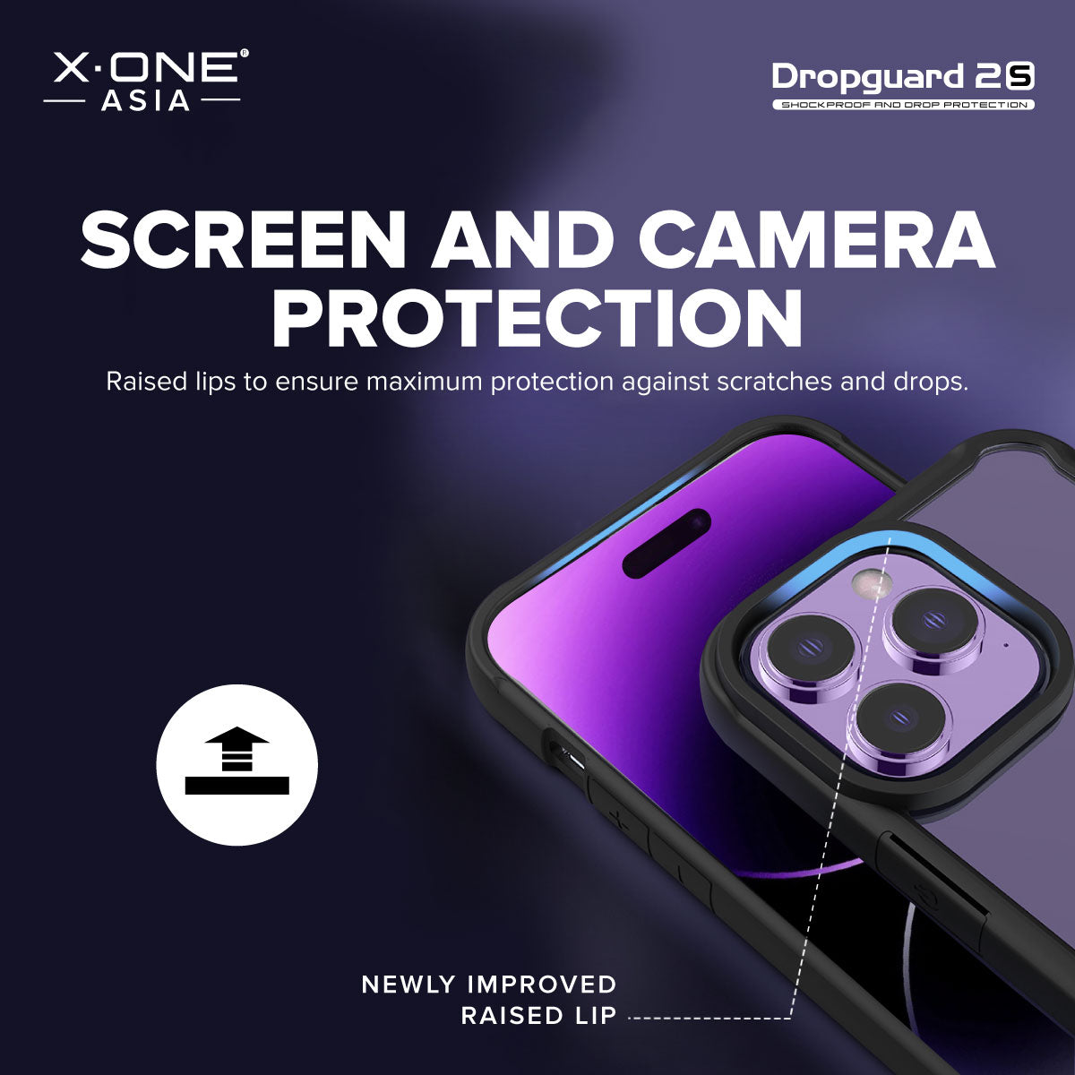 X.One® Dropguard 2.0 Impact Protection Case for iPhone 14/13/12