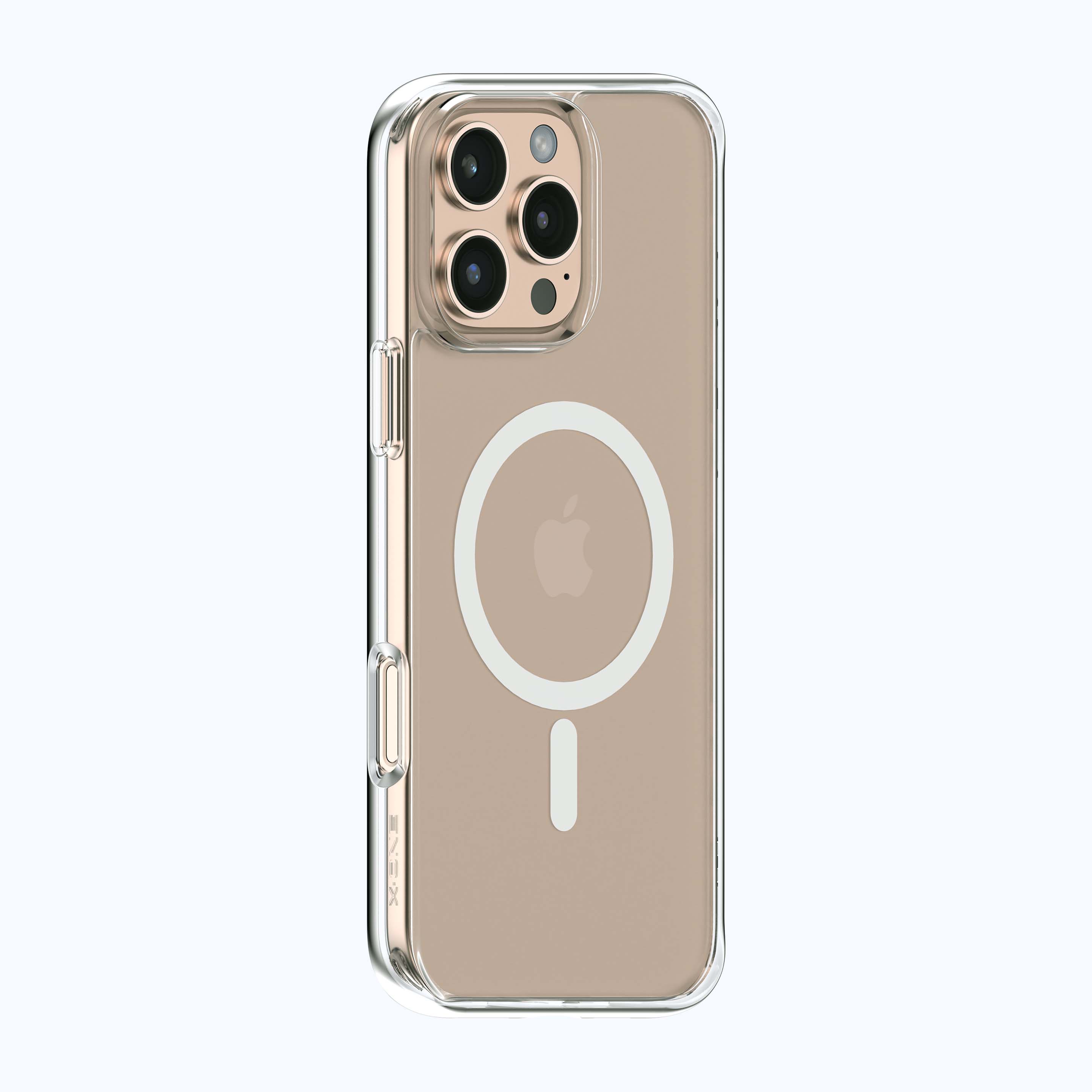 X.One Dropguard Clear Impact Protection Case with EnduraClear for iPhone 16 Series | Magsafe Compatible